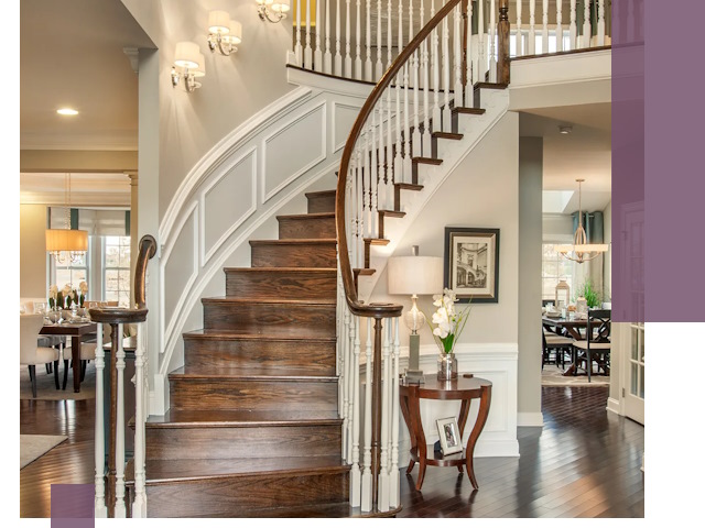 Изготовление лестниц под ключ в Губахе — металлокаркас и отделка