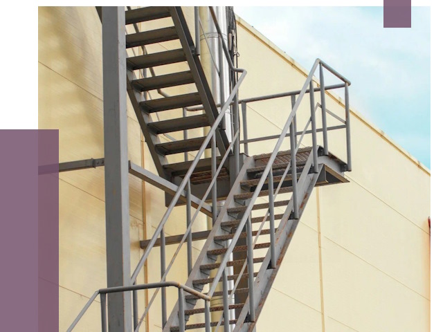 Пожарные лестницы в Губахе от 12439 руб. — монтаж и продажа | ПРОЛЁТ-Гбх