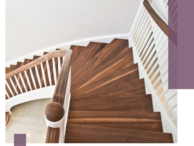 Деревянные лестницы под ключ в Губахе — изготовление и монтаж