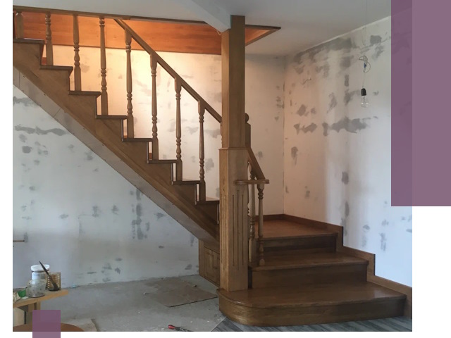 Ремонт деревянных лестниц в Губахе: быстро и качественно