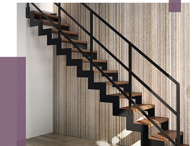 Изготовление металлических лестниц в Губахе от 49239 руб. | ПРОЛЁТ-Гбх