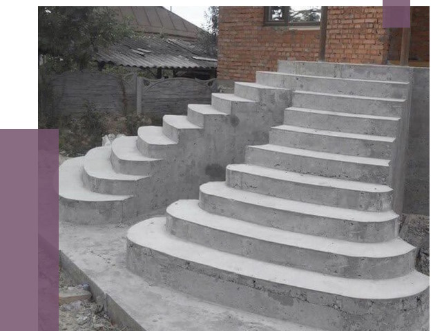 Монтаж бетонных лестниц в Губахе от 4354 руб. 