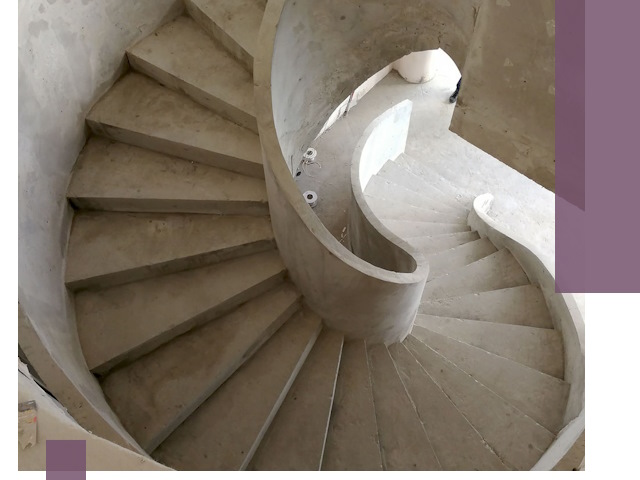 Монтаж бетонных лестниц под ключ в Губахе быстро и надежно