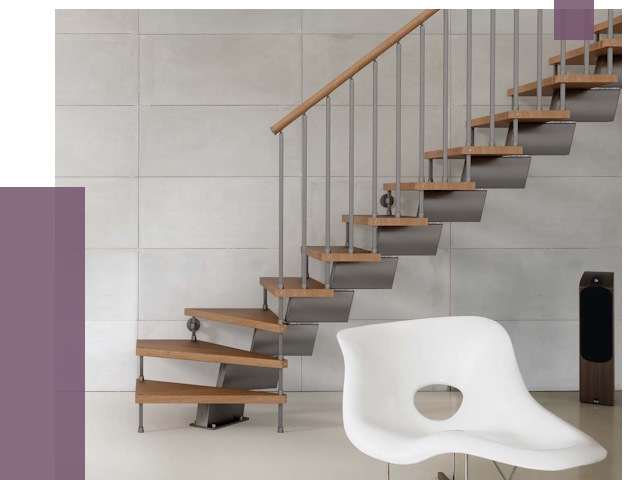 Монтаж модульных лестниц в Губахе от 6427 руб. 