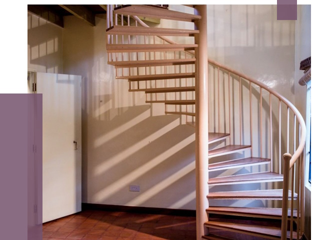 Изготовление винтовых лестниц на заказ в Губахе от 77227 руб. | ПРОЛЁТ-Гбх