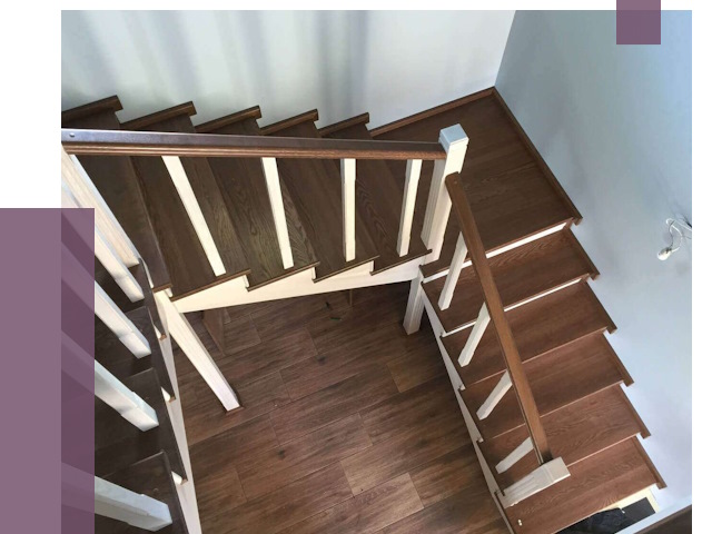 Изготовление П-образных лестниц в Губахе от 15394 руб.