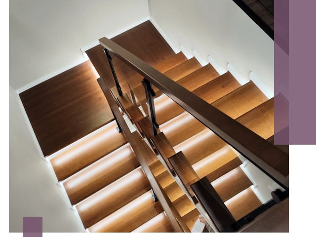 Изготовление П-образных лестниц под ключ в Губахе