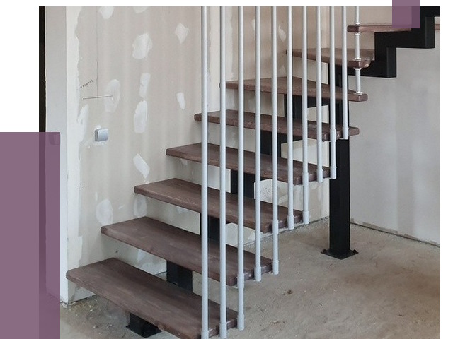 Монтаж лестниц на больцах в Губахе от 8500 руб. — надежно| ПРОЛЁТ-Гбх