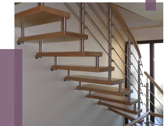 Демонтаж лестниц на больцах в Губахе от 8811 руб. надежно | ПРОЛЁТ-Гбх