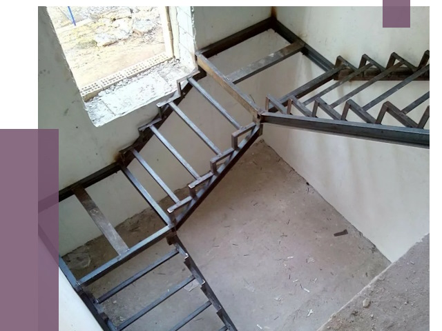 Монтаж лестниц на металлокаркасе в Губахе от 12958 руб. — ПРОЛЁТ-Гбх