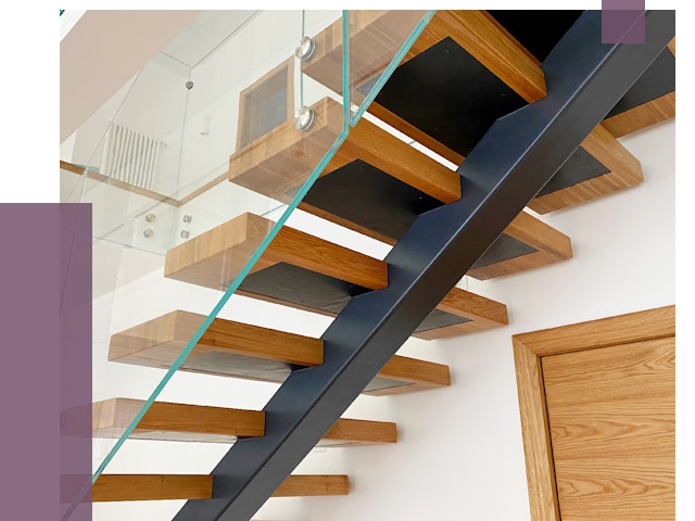 Лестницы на монокосоуре в Губахе от 19177 руб. под ключ | ПРОЛЁТ-Гбх