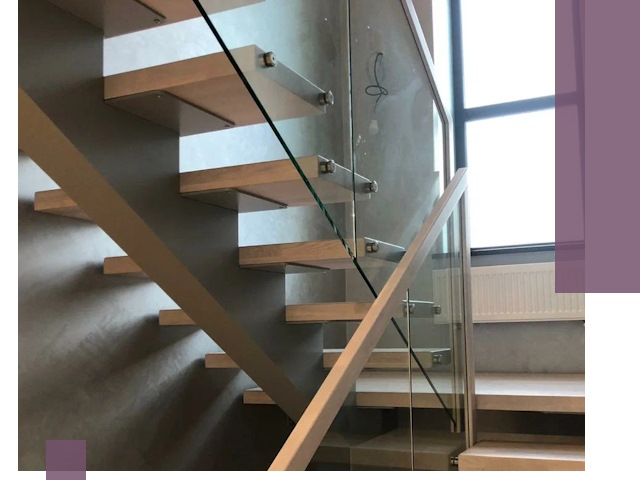 Изготовление лестниц на монокосоуре в Губахе с монтажом и гарантией