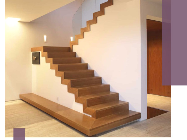 Лестницы для дома под ключ в Губахе — изготовление и монтаж