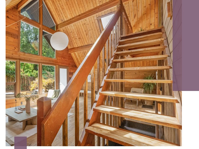 Лестницы для дачи под ключ в Губахе — изготовление и монтаж