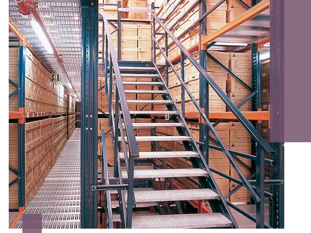 Лестницы складские прочные и безопасные под ключ в Губахе