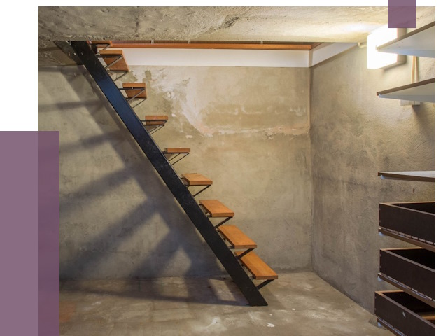 Лестницы в подвал в Губахе от 13320 руб. — монтаж | ПРОЛЁТ-Гбх