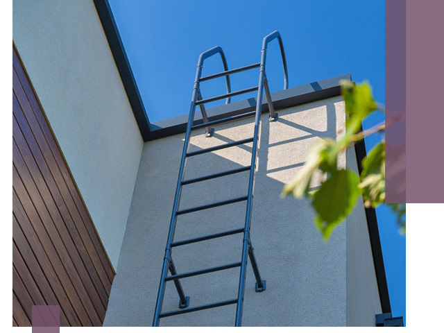 Лестницы на крышу в Губахе — изготовление, монтаж, демонтаж
