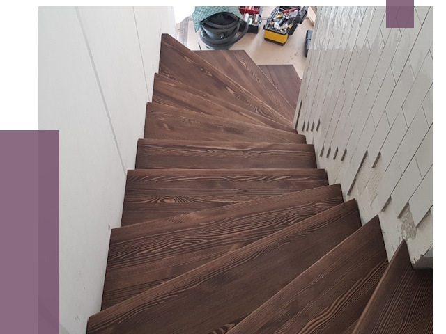 Замена ступеней лестницы в Губахе от 8500 руб.  | ПРОЛЁТ-Гбх