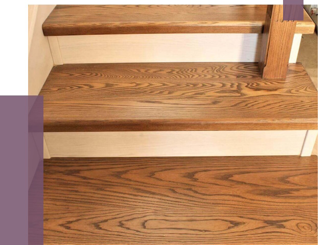 Буковые лестницы под ключ в Губахе от 12698 руб. 