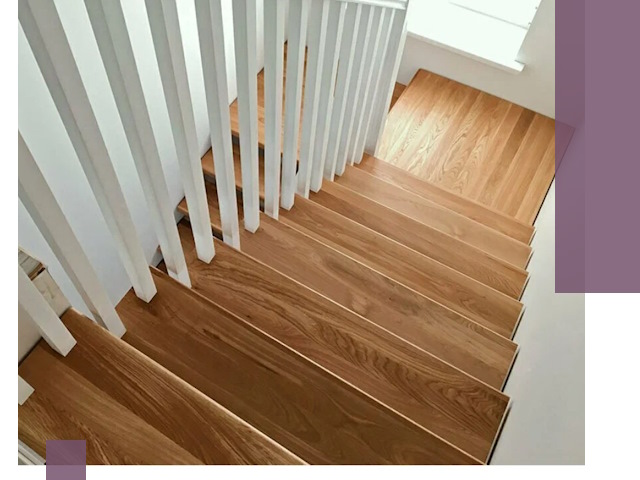 Лестницы из бука в Губахе: изготовление, монтаж и демонтаж