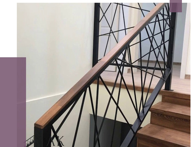 Перила и ограждения в Губахе от 7775 руб. под ключ | ПРОЛЁТ-Гбх