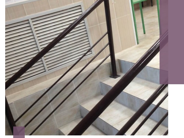 Изготовление перил из металла под ключ в Губахе