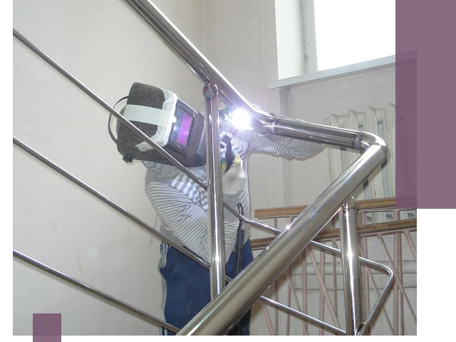 Монтаж перил и ограждений качественно в Губахе