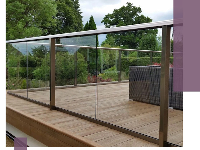 Алюминиевые перила на заказ в Губахе — монтаж и гарантия