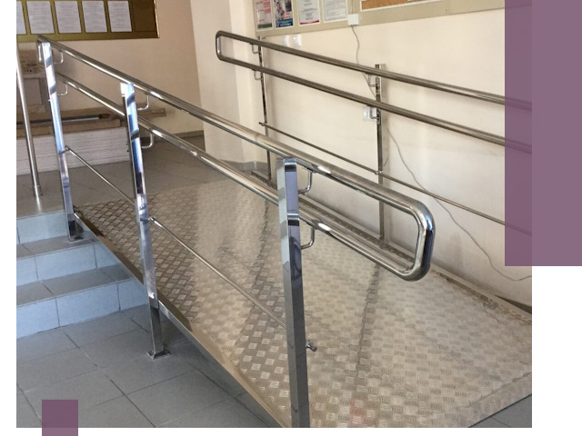 Перила для инвалидов в Губахе — надежные поручни и ограждения