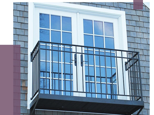 Французские балконы в Губахе от 7515 руб. за м2 