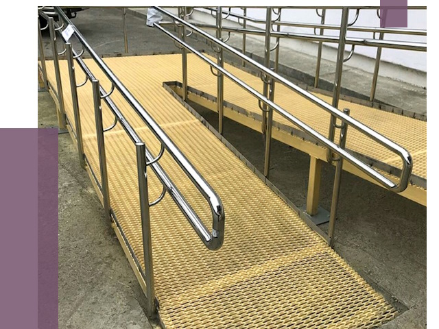 Пандусы для инвалидов в Губахе под ключ от 18141 руб. — ПРОЛЁТ-Гбх