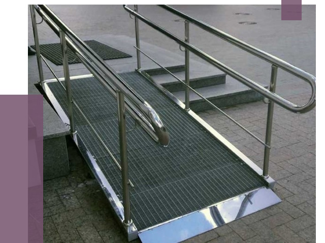 Монтаж пандусов для инвалидов в Губахе от 8728 руб. под ключ | ПРОЛЁТ-Гбх