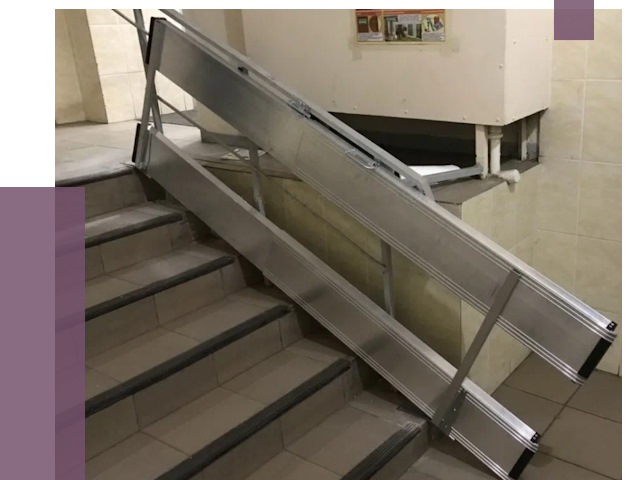 Откидные пандусы в Губахе от 6738 руб. — купить | ПРОЛЁТ-Гбх