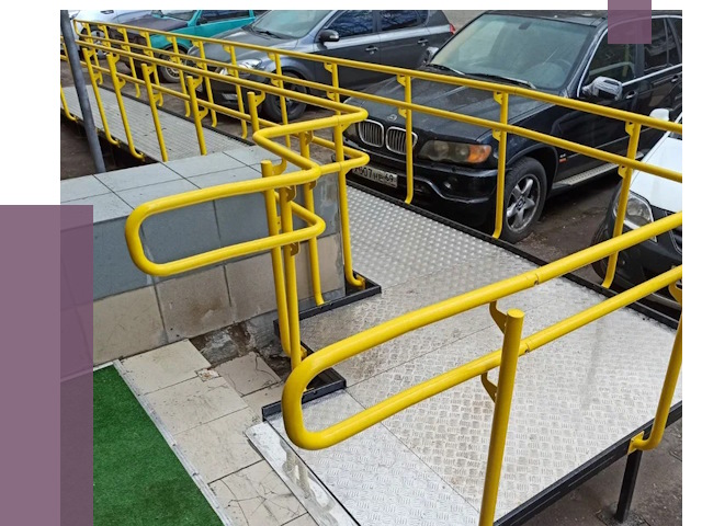 Стационарные пандусы в Губахе от 12439 руб. | ПРОЛЁТ-Гбх