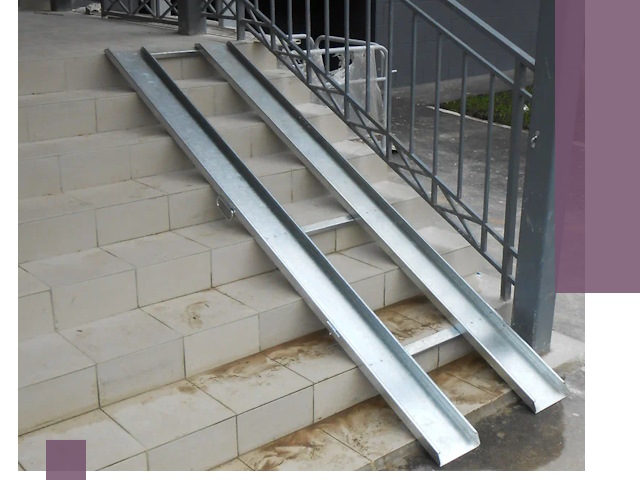 Пандусы для детских колясок в Губахе: изготовление и монтаж