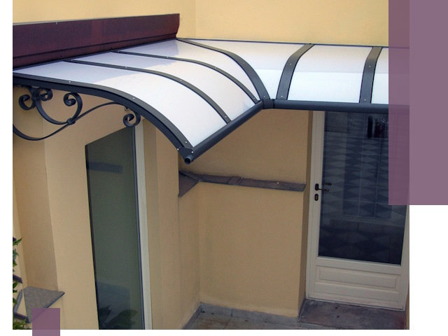 Монтаж козырьков любой сложности в Губахе под ключ