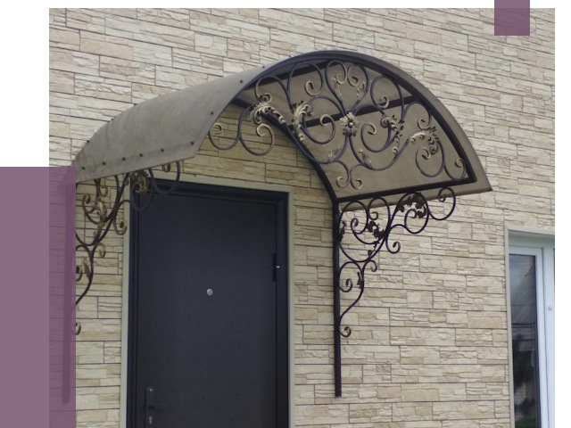 Ремонт козырьков в Губахе от 7515 руб.  | ПРОЛЁТ-Гбх