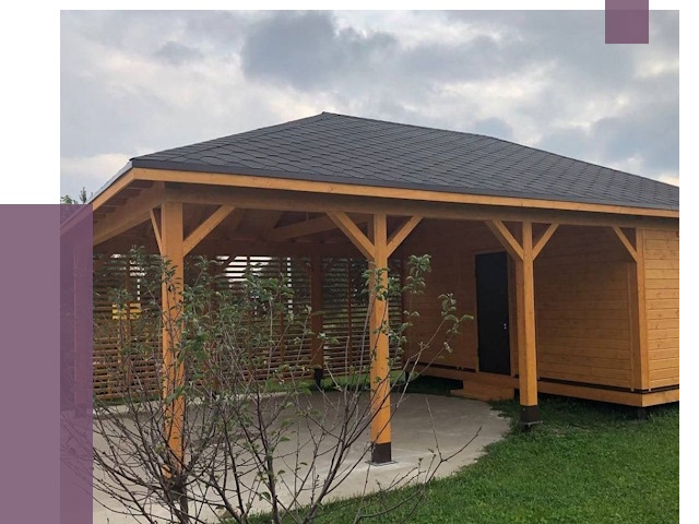 Навесы под ключ в Губахе от 48979 руб.  | ПРОЛЁТ-Гбх