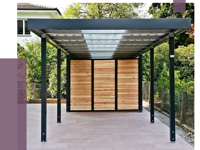 Отдельно стоящие навесы во дворе в Губахе от 81373 руб. | ПРОЛЁТ-Гбх