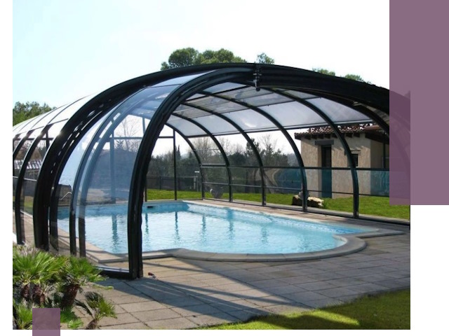 Навесы для бассейна в Губахе: изготовление и монтаж под ключ