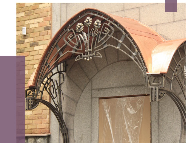 Арочные козырьки в Губахе от 14772 руб. 