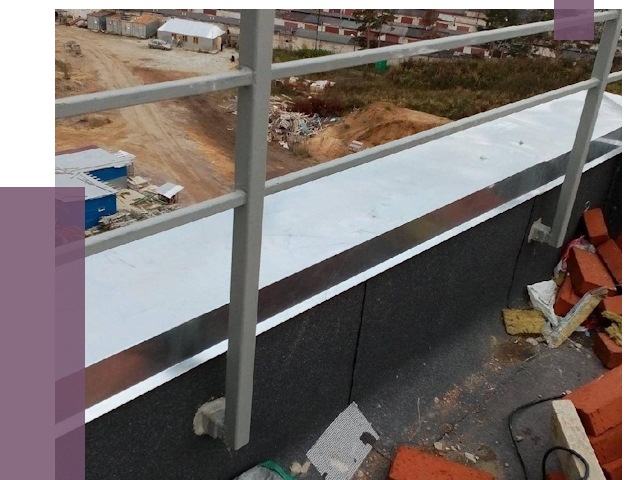 Монтаж парапетов в Губахе от 4354 руб.  | ПРОЛЁТ-Гбх