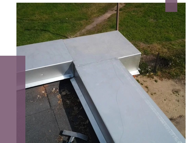 Оцинкованные парапеты в Губахе от 8137 руб.  | ПРОЛЁТ-Гбх