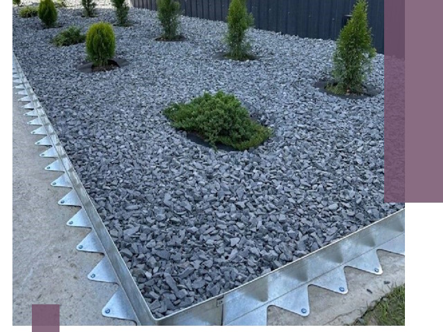 Оцинкованные металлические бордюры под заказ в Губахе