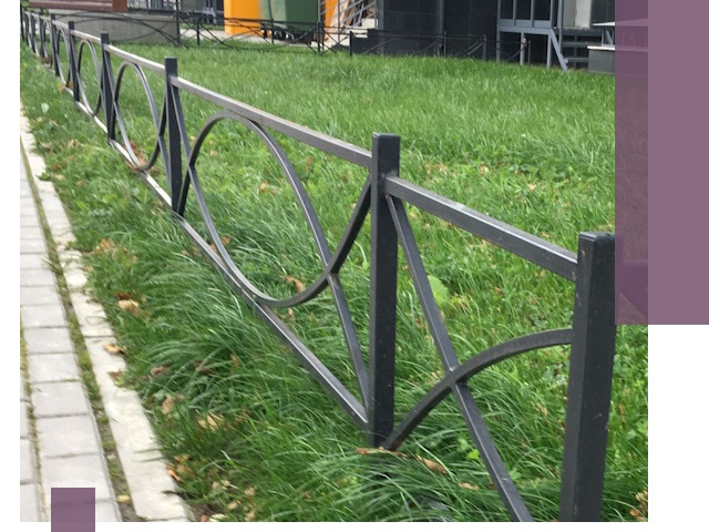 Газонные ограждения из металла в Губахе — монтаж и продажа