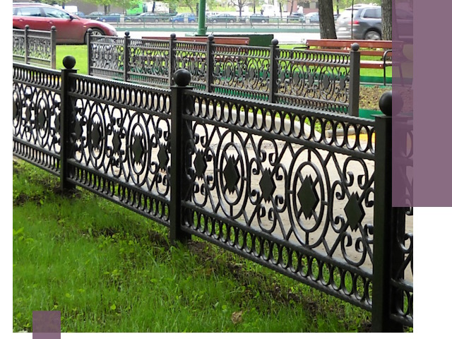 Секционные газонные ограждения под ключ в Губахе