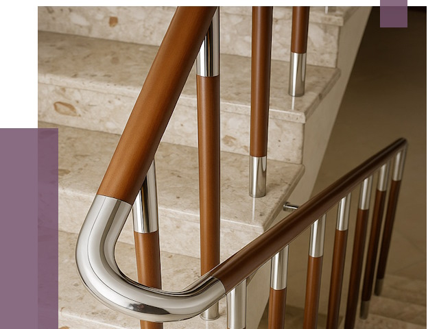 Монтаж поручней в Губахе от 9848 руб. монтаж под ключ | ПРОЛЁТ-Гбх