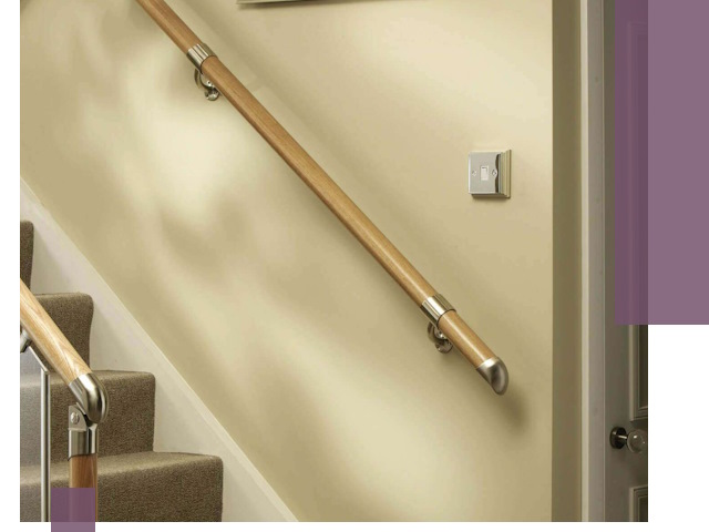 Монтаж пристенных поручней профессионально в Губахе