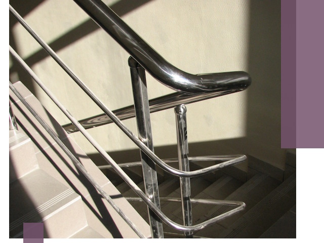 Поручни из нержавеющей стали под ключ в Губахе